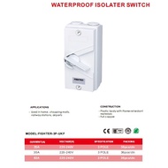 (20A-63A) 3 Pole Waterproof Isolator Switch
