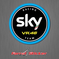STIKER SKY STICKER VR 46 TEAM Printcut