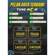 TONE WOW PREPAID by Digi UNLIMITED INTERNET CALL