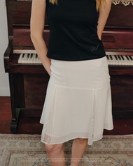 DAILY SQUAD Daily Lola Lace skirt กระโปรงลูกไม้ ประมาณเข่า (จัดส่ง 18-20NOV)