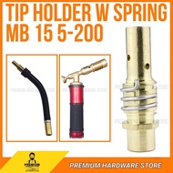 MIG WELDING TORCH NOZZLE COOPER CONTACT TIP HOLDER MB15 / MIG CO2 WELDING TORCH ACCESSORIES / WELDIN