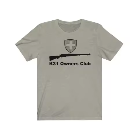 K31 Owners Club Shirt, S-2Xl , Swiss K31 !!New Fashion Cool Casual Summer T Shirts