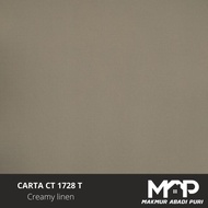 Hpl Carta CT 1728 T ( Creamy Linen )