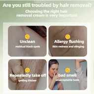 Underarm and Intimate Area Hair Removal Cream ehd Hair Removal Cream Never leave black spots permane