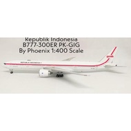 Garuda Indonesia B777-300Er Pk-Gig "Ri" Phoenix 1:400 Aircraft Diecast