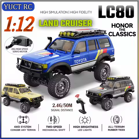 JXC LC80 jxc5826 4WD Brushed RC car 2.4GHz RTR 1/12 Electric Remote Control Electric Off-Road Climbi