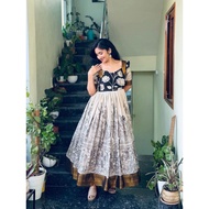 SOFT SHINY DOLLA FABRIC ANARKALI GOWN