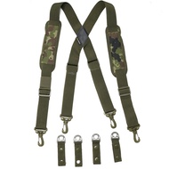 Tactical Suspenders ,Police Suspenders for Duty Belt Belt with Padded Adjustable Shoulder Military Tactical Suspender