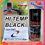 Cat Pilox DITON Knalpot Anti Panas HiTemp Hi Temp Black 150cc 150 cc ml kompor stove knalpot header