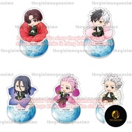 (3cm) WIND BREAKER ver HOLDING FLAG model mica standee printed with manga anime mica chibi display