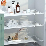 Cupboard Divider Additional Shelf Flexible Hanging Cupboard Kitchen Shelf ←