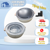 Bếp nướng than cao cấp HOONBI chất liệu Thép chịu nhiệt tròn nhỏ tiện lợi [1112]