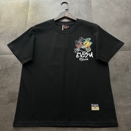 T-shirt Evisu/T-shirt Evisu Lelaki dan wanita T-shirt bercorak T-shirt lengan pendek Baju kasual Baj