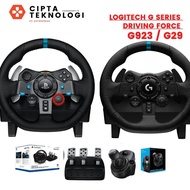 Logitech G29 / G923 Driving Force Steering Wheel, Pedal & Drive Force Shifter (PS4, PS5 & PC)