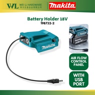 MAKITA Battery Holder 18V 198732-2 / Makita Cordless 18v Battery Adapter USB