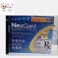 Nexgard spectra chewables for dogs 2-3.5kg