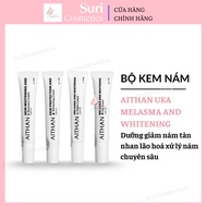 AITHAN UKA MELASMA AND WHITENING MELASMA cream Set, cream to reduce MELASMA AND freckles, aging, int