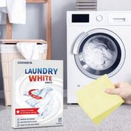 White Clothes Whitening & Bed Sheet Repair | Stain & Yellowing Removal Laundry Sheets - Powerful Ble