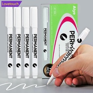 LOVETOUCH White Black Red Marker Pens 1.0mm Oily Waterproof Paint Pen DIY Graffiti Sketching Markers