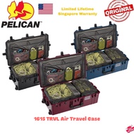 Pelican 1615 TRVL Air Travel Wheeled Case (Limited Lifetime SG Warranty)(Ready Stocks)(Fast Local Sh