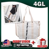 4GL Black Black Tote Bag Sling Bag Women Tote Bag Canvas Tote Bag Tote Bags Totebag Student Tote Bag