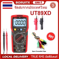 UNI-T UT89XDดิจิตอลมัลติมิเตอร์ โอมป์มิเตอร์ AC/DCMultimiter 1000V True RMS โอห์มมิเตอร์