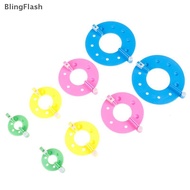 [BlF] 8PCS 4 sizes Fluff Ball Weaver PomPom Maker Knitting Loom Kit  [FH]