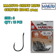 Maruto 9644 Chinu Ring Curved Hook 9644