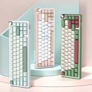 Global RK R65 Wireless Mechanical Keyboard Three-mode Rgb Effect Office Gameer Full Key Hot-swappabl