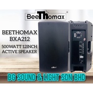 BEETHOMAX BXA212 500WATT 12INCH ACTIVE SPEAKER ( Per Unit )