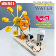 DIY EDUCATIONAL KIT MINI WATER TURBINE FLOW GENERATOR TRUBINE GENERATOR WATER TURBINE WATERWHEEL