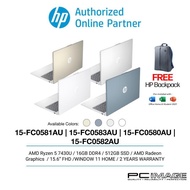 HP 15-FC0580AU/15-FC0581AU/15-FC0582AU/15-FC0583AU (AMD Ryzen 5-7430U/16GB/512GB SSD/Radeon/15.6" FH