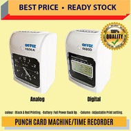 Punch Card Machine / Punch Machine / Time Recorder Machine / Digital Punch Card Machine