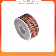 [Embedded Programming A-Z][G91] 8 Meters 1 Core Electrical Wire (Including 8 Colors 1 Meter Each Col