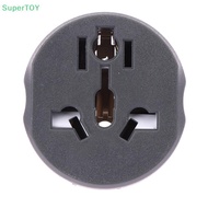 SUPERTOY German Standard Conversion Plug FR AU US UK To EU Euro Korea Universal Travel Adapter Home 