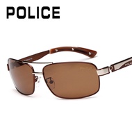 POLICE  Vintage Polarized Sunglasses Fashion Driving Mirror Aviator Glasses Luxury nd Designer Recta
