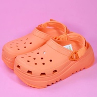 crocs 橘/深灰/黑 拖鞋 洞洞鞋 涼鞋