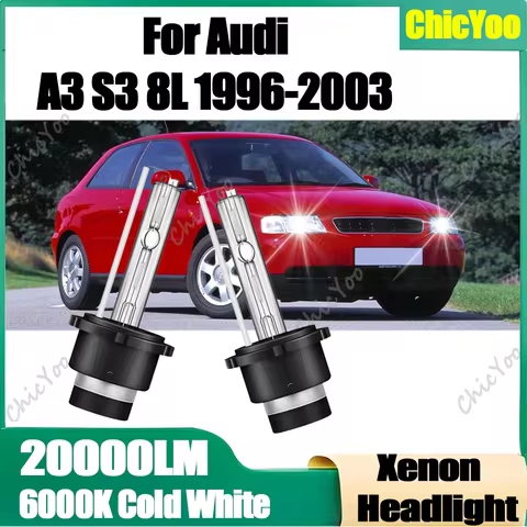 2PCS D2S 35W High Power HID Headlights 6000K White Super Bright 20000LM Xenon Headlight Bubs 12V 24V