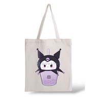 DOVATAS Cute Gothic Canvas Tote Bag | Unisex Casual Tote Bag