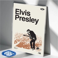 Aesthetic Wall Decoration Poster Premium Wooden Figure Frame Elvis Presley Series - Free Packing