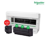 Schneider Electric Setตู้แสควร์ดี14ช่อง+เมนเบรกเกอร์กันดูด RCBO 63A + ลูกย่อยเซอร์กิตเบรกเกอร์ 32A/20A/16A 1 เฟส 2 สาย 240V สั่งซื้อได้ที่ร้าน PlugOn