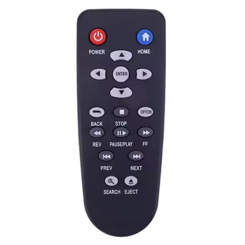 Remote Control Replacement for Western Digital WD TV Live Plus HD Player WDTV001RNN WDTV003RNN WDBAC