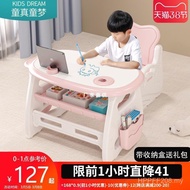 Student Early Education Baby Children Toddler Desk Writing Desk Study Desk Table Chair Writing Home 
