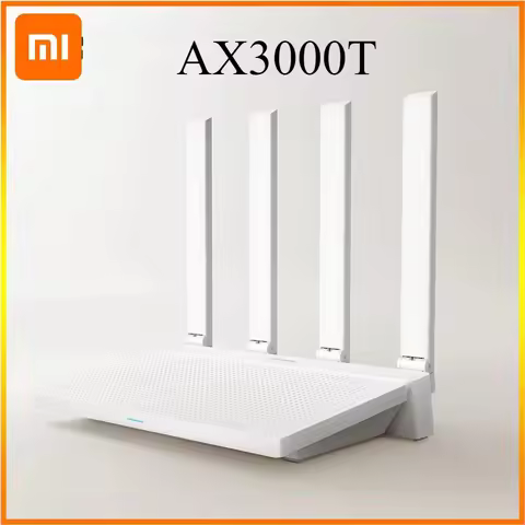 Xiaomi AX3000T 3000Mbs 256MB WiFi6 Dual WAN 2.4/5GHz Signal Network Qualcomm CPU with Mi Home