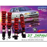 D7 Japan adjustable for WIRA WAJA PERSONA GEN2 SATRIA HI LOW BODY SHIFT