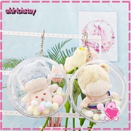 EXODUS  Outdoor Bag, Plastic 10cm Doll Doll Display Box, Mini Bag Decoration Dia. 12/14cm Doll Acces