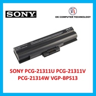 Quality Replacement Battery / Bateri Laptop SONY PCG-21311U PCG-21311V  PCG-21314W VGP-BPS13 VGP-BPS
