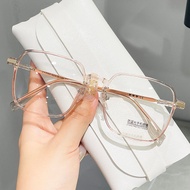 Korean New Anti-blue Light Color-Changing glasses Fashionable Square Frame Day And Night Dual-Use In