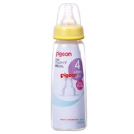 Pigeon narrow neck milk bottle 240ml No. 4 (for babies 3-6 months) - Japan