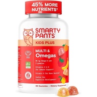 SmartyPants Kids Multivitamin Gummies - Formula yang Diperbaiki: Omega 3 (DHA/EPA), Vitamin D3, C, B